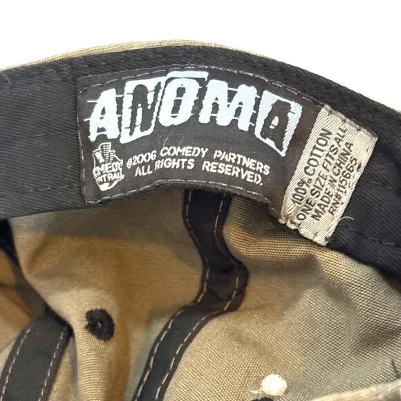 South Park Respect My Authority Embroidered Olive Green Adjustable Dad Hat 2006 - Picture 5 of 5